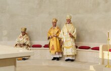Фото 24: Глава УГКЦ Блаженніший Святослав у співслужінні з єпископами Синоду УГКЦ освятив унікальний храм Софії-Премудрості Божої