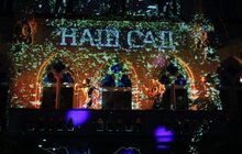 Фото 5: На фасаді театру Курбаса показали відеомапінг