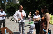 Фото 3: На вул. І.Франка збудували новий дитячо-спортивний майданчик для львів’ян різного віку