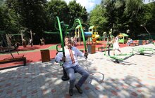 Фото 8: На вул. І.Франка збудували новий дитячо-спортивний майданчик для львів’ян різного віку