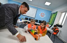 Фото 7: У Львові презентували унікальну екоіграшку для дошкільнят та новий екопростір, де навчатимуть сортувати відходи (відео)
