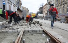 Фото 1: «Основний об’єм робіт до кінця цього року має бути виконаний», — А. Садовий про ремонт вул. Замарстинівської