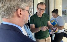Фото 5: Надзвичайний і Повноважний Посол Франції в Україні відвідав реабілітаційний центр UNBROKEN у Львові