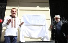 Фото 6: У Львові відкрили меморіальну таблицю Станіславу Єжи де Туш-Лецу