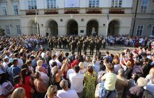 Фото 7: На пл. Ринок виступив військовий оркестр Національної академії сухопутних військ