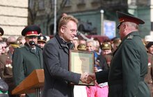 Фото 12: В День захисника України першокурсники ліцею ім. Героїв Крут склали «Урочисту Клятву»