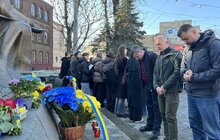 Фото 1: У Львові відзначили річницю з дня народження автора музики Державного Гімну України