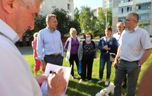 Фото 18: Робочі наради мера Львова у мікрорайоні вул. Пасічної
