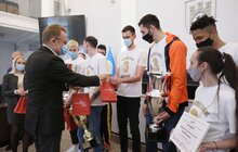 Фото 7: За титул Чемпіона України волейбольна команда «Барком-Кажани» отримала від міста 100 тисяч гривень
