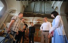 Фото 9: В органному залі до кінця року відреставрують розписи Розена, також місто допоможе відновити другий орган, який не працює з 1968 року