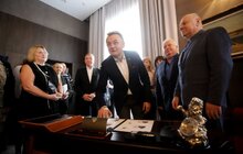 Фото 10: У Львові урочисто відкрили готельний номер Василя Вишиваного, з нагоди 125-річчя від його дня народження