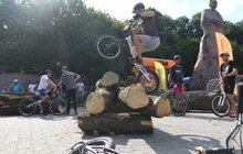 Фото 2: У місті триває Відкритий кубок Львова з велотріалу