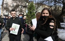 Фото 11: В рамках міжнародного проєкту «Озеленення планети» на площі Соборній висадили перші дерева