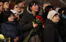 Фото 7: Похорон Степана Гіги: у Львові тисячі людей прощалися з народним артистом