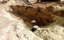 Фото 6: Реконструкція пл. Двірцевої: розпочалися роботи з влаштування каналізаційного колектора