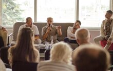 Фото 14: Сьогодні у Львові, на Сихові, дискутували на тему «Бути державою»