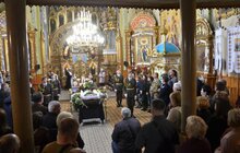 Фото 4: Львів попрощався з новітнім Героєм Романом Досяком