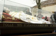 Фото 2: Мощі святого Івана Боско будуть у Львові до 9 квітня