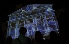 Фото 2: З нагоди Дня Незалежності України на фасаді Ратуші у Львові відбувся відеомапінг