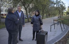 Фото 24: На пр. Червоної Калини облаштували новий громадський простір