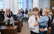 Фото 3: У День Соборності у Львові 28 захисників посмертно нагородили «Почесним знаком Святого Юрія» (фото)