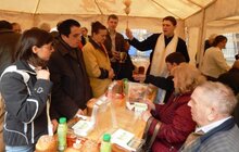 Фото 6: У Львові понад 250 потребуючих спільно розділили радість Великодня