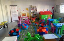 Фото 4: У модульному містечку на Сихові облаштували чотири дитячі кімнати