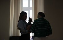 Фото 9: Візьми собаку на роботу: працівники мерії Львова прийшли на роботу із чотирилапими (відео)
