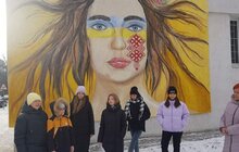 Фото 1: У Львові з’явилися два нові стінописи, які виграли у конкурсі шкільних муралів