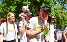 Фото 18: Ветерани та пацієнти НЕЗЛАМНИХ долучились до напівмарафону у Львові