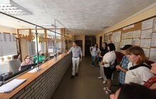 Фото 1: Майбутні водійки автобусів відвідали найбільше автотранспортне підприємство у Львові – комунальне АТП‑1 (фото/​відео)