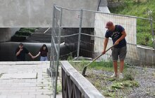 Фото 16: Між оборонним муром Бернардинів і вул. Винниченка відновлюють ремонтні роботи (відео)