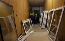 Фото 8: Відновлення Львова після ракетного обстрілу: за кошти благодійників розпочали встановлення нових вікон (відео)