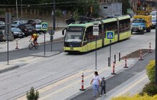 Фото 21: На вул. Шевченка протестували рух трамваїв
