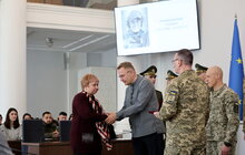 Фото 3: У Львові до Дня українського добровольця 35 захисників посмертно нагородили «Почесним знаком святого Юрія» (фото/відео)