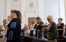 Фото 10: У День Незалежності у Львові 34 військових посмертно нагородили «Почесним знаком святого Юрія» (фото/відео)