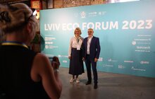 Фото 2: Українські та закордонні експерти сьогодні дискутують про принципи відбудови України і водної галузі на Lviv Eco Forum’23 (відео)