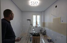Фото 10: У Львові розпочали реставрацію фасадів зруйнованих ракетним ударом будинків на Стрийській (відео)