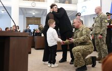 Фото 7: До Дня Героїв у Львові 30 захисників посмертно нагородили «Почесним знаком Святого Юрія» (фото/відео)