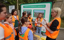 Фото 12: Вчимося граючись: у Львові дітей в ігровій формі навчають правильно сортувати відходи