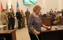 Фото 16: У мерії Львова посмертно нагородили львів'ян, які з 2014 року обороняли незалежність України