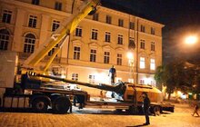 Фото 8: У центр Львова привезли знищену російську техніку