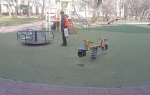 Фото 61: Комунальні служби дезінфікують місто: миють вулиці, тротуари, зупинки транспорту, сходові клітки будинків