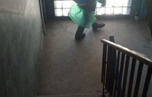 Фото 9: Комунальні служби Львова проводять миття та дезінфекцію в місті