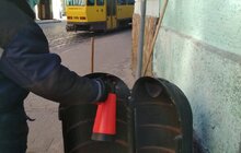Фото 19: Комунальні служби Львова проводять миття та дезінфекцію в місті