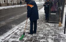 Фото 29: На вулицях Львова працює більше 50 одиниць снігоприбиральної техніки