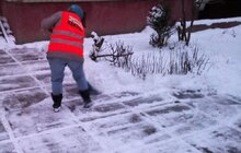 Фото 5: «Впродовж дня робота з прибирання міста від снігу буде продовжуватися», — Ірина Маруняк