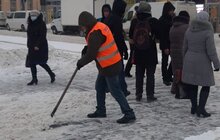 Фото 90: Зранку працювало 93 одиниці снігоочисної техніки
