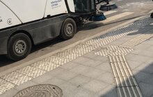 Фото 8: На вулицях міста працюють порохотяги та поливальні машини
