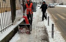Фото 116: Минулої ночі в місті працювало 95 одиниць техніки, для посипання доріг використано 492 м3 піскосуміші